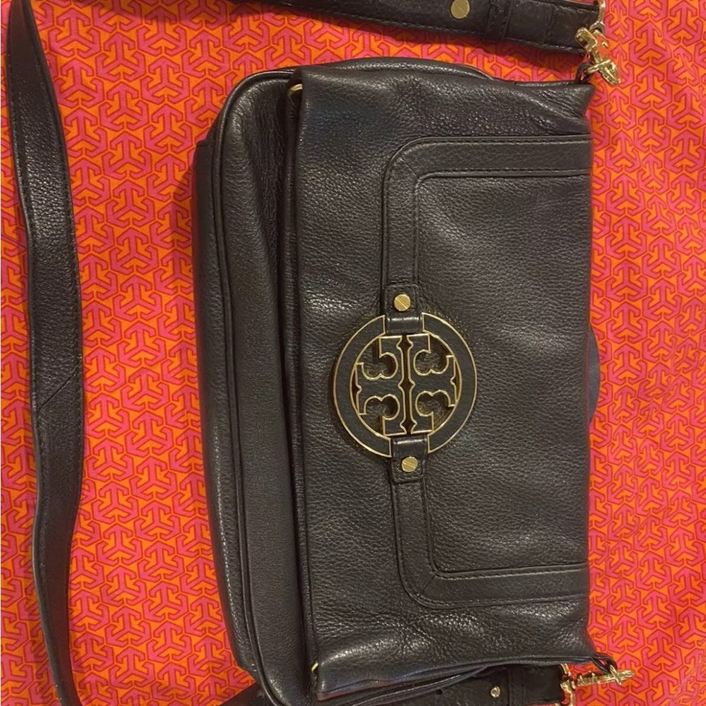 Tory Burch Black Leather Bag